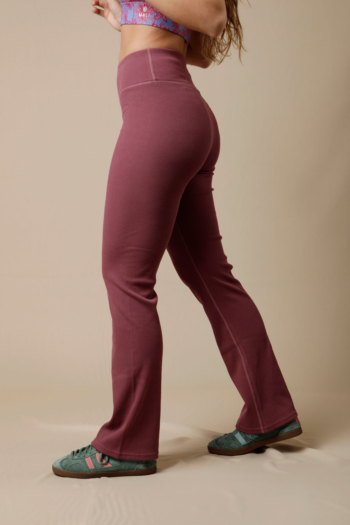 Bootcut Pants Dusty Rose