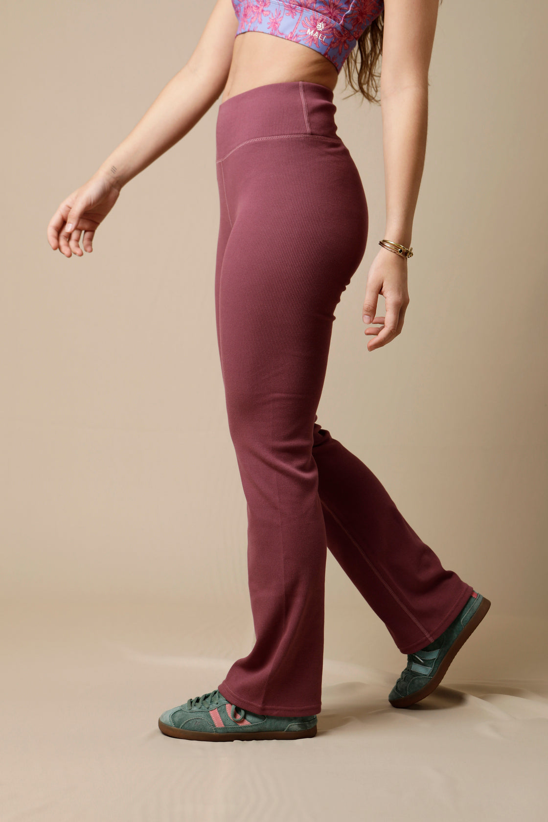 Bootcut Pants Dusty Rose