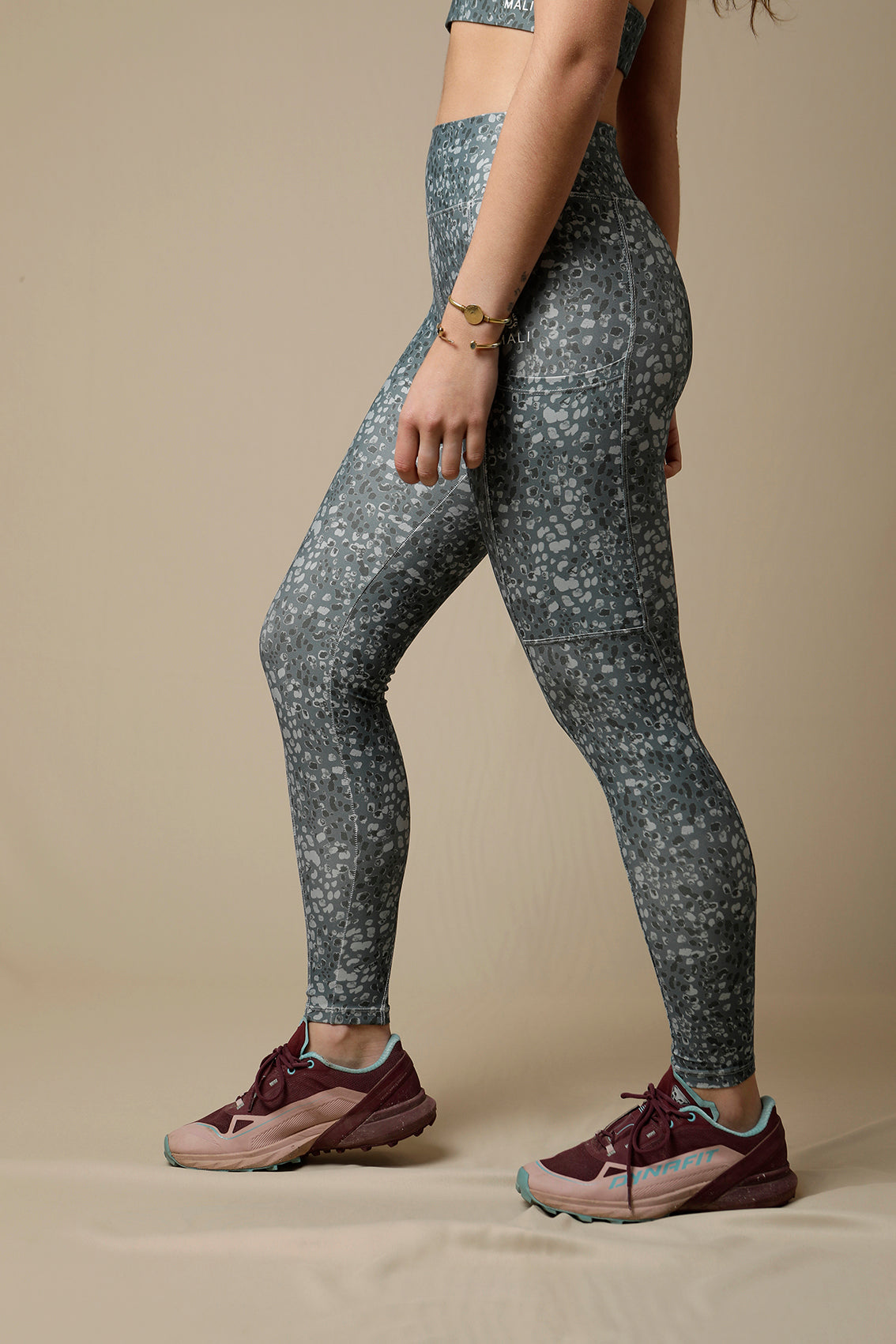 Legging 7/8 con bolsillo Eco Pantera Militar  II