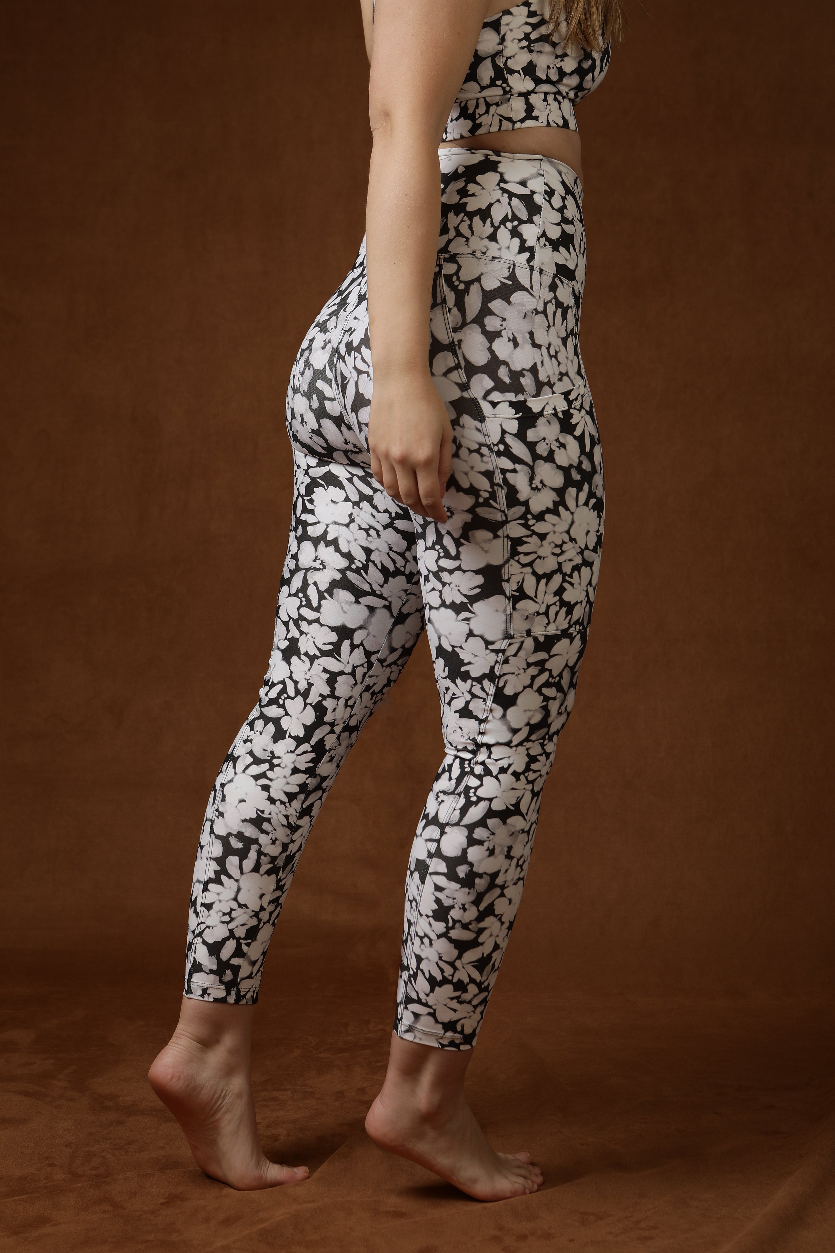 Legging 7/8 con bolsillo Flore Alba