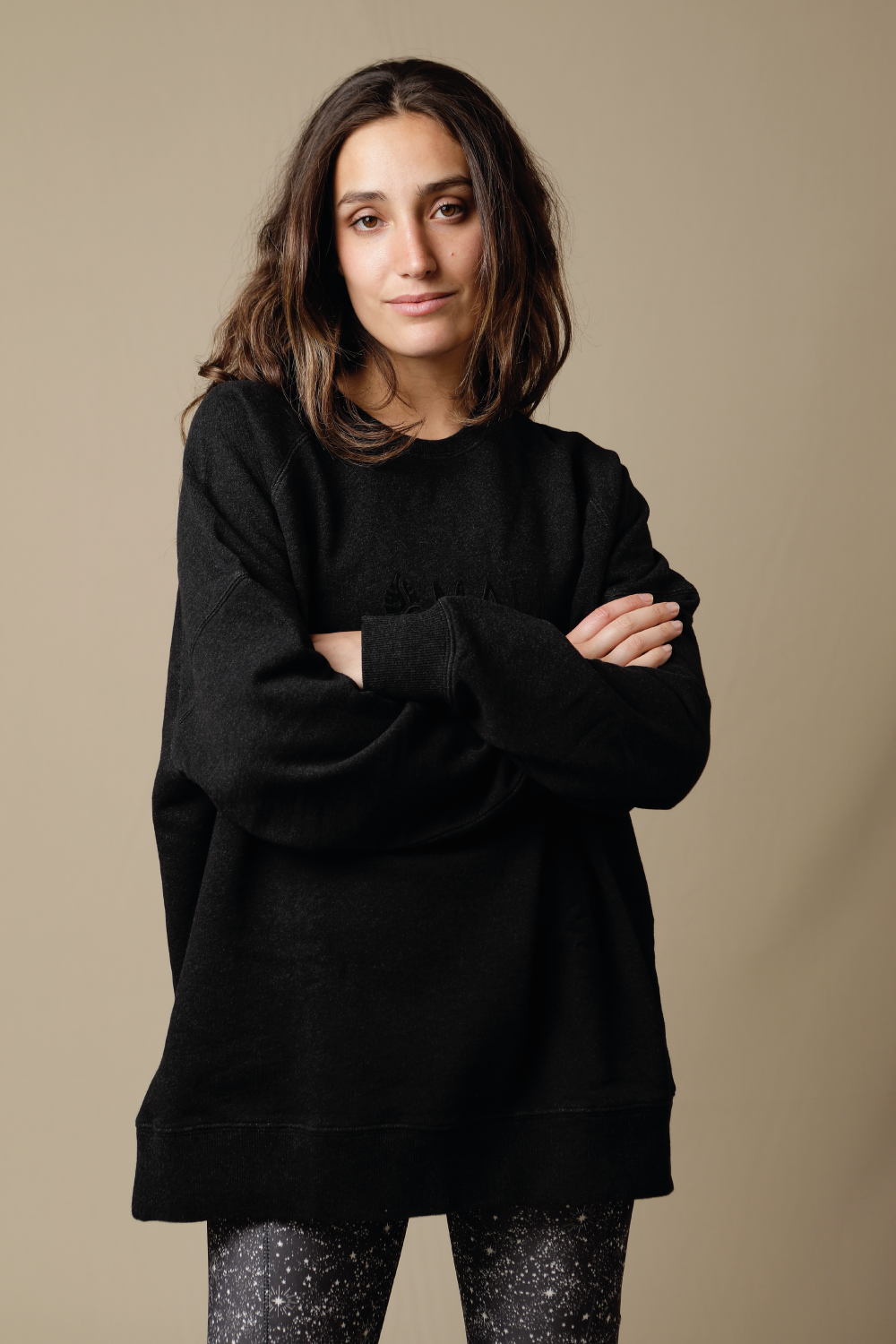 Pullover Black Melange